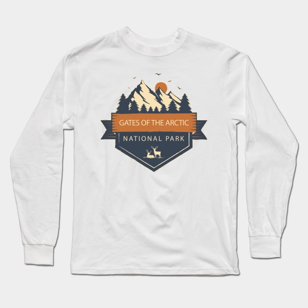 Gates of the Arctic National Park Long Sleeve T-Shirt by roamfree